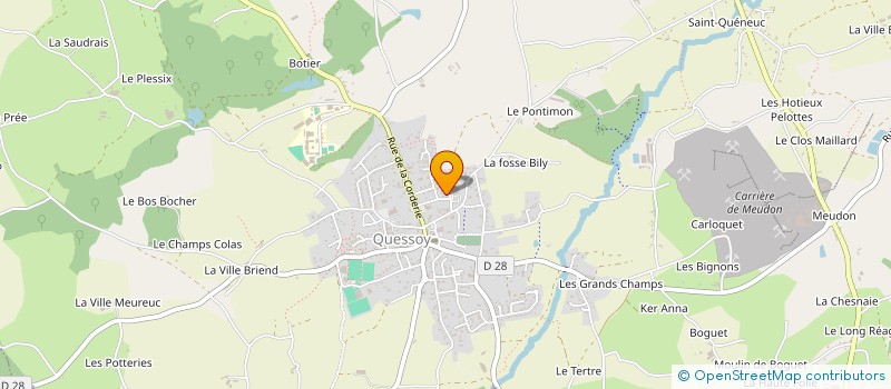 localisation de l'entreprise MONSIEUR ARMAND RICHARD à QUESSOY