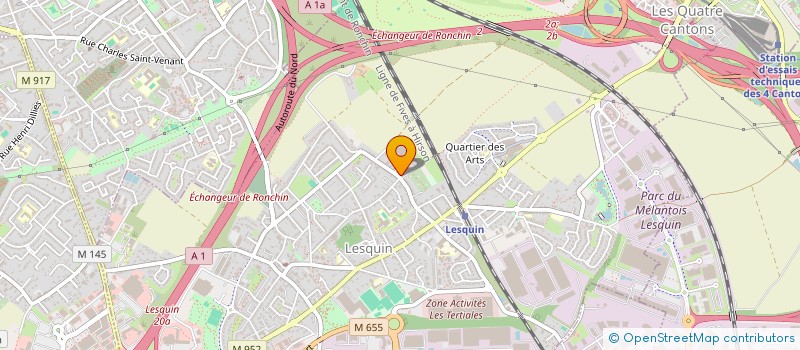 localisation de l'entreprise MONSIEUR ARMAND RONAL NANDJOU DJOUTSA à LESQUIN