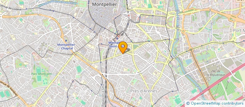 localisation de l'entreprise MONSIEUR ARMAND RONCEVICH à MONTPELLIER