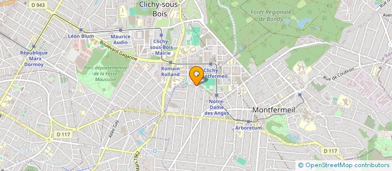 localisation de l'entreprise MONSIEUR ARMAND ROSSI  MONTFERMEIL