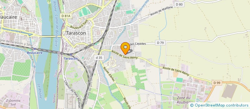 localisation de l'entreprise MONSIEUR ARMAND ROUX à TARASCON