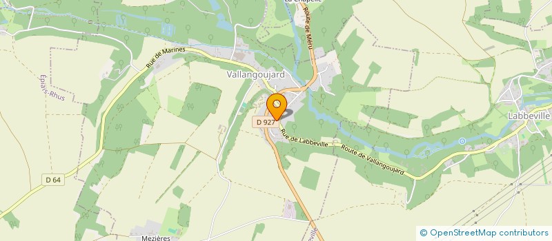 localisation de l'entreprise MONSIEUR ARMAND SALAUN  VALLANGOUJARD