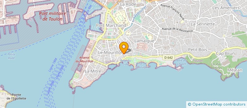 localisation de l'entreprise MONSIEUR ARMAND SALIBA à TOULON