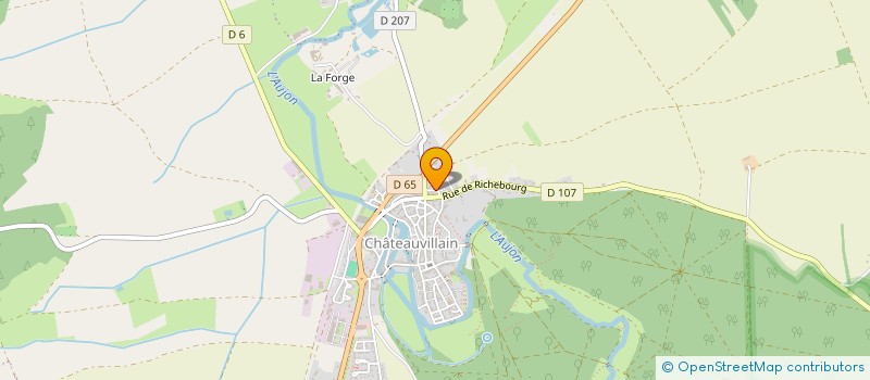localisation de l'entreprise MONSIEUR ARMAND SANCHEZ à CHATEAUVILLAIN