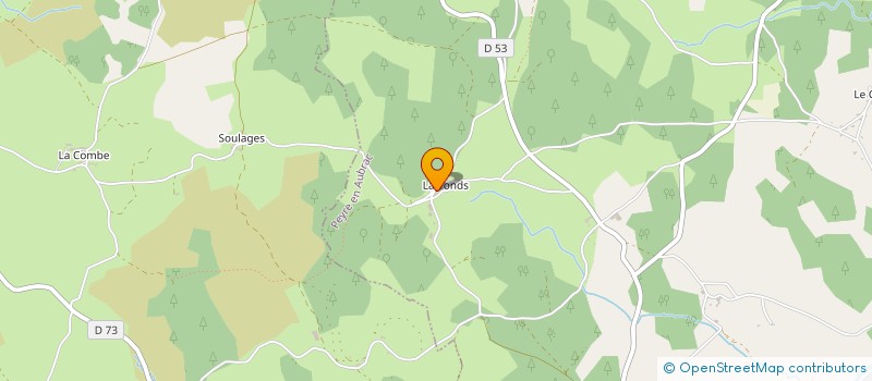 localisation de l'entreprise MONSIEUR ARMAND SAVAJOLS à PEYRE EN AUBRAC