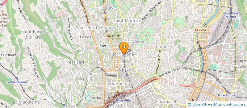 localisation de l'entreprise MONSIEUR ARMAND SCHAFER à NICE