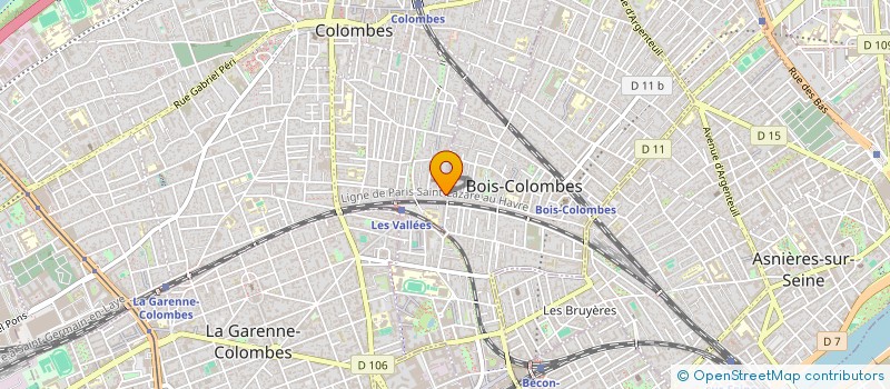 localisation de l'entreprise MONSIEUR ARMAND SEBAONI à COLOMBES