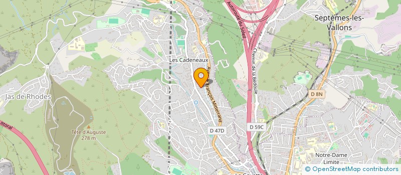 localisation de l'entreprise MONSIEUR ARMAND SERANTALE à LES PENNES MIRABEAU