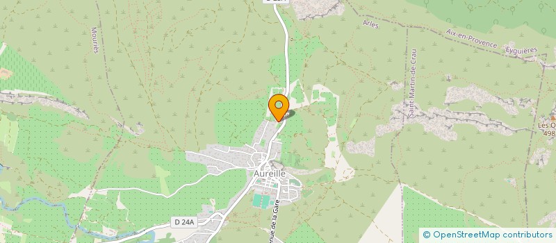 localisation de l'entreprise MONSIEUR ARMAND SICARD  AUREILLE