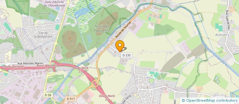 localisation de l'entreprise MONSIEUR ARMAND SZYPURA à DOUAI