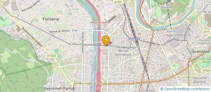 localisation de l'entreprise MONSIEUR ARMAND TOROSSIAN  GRENOBLE