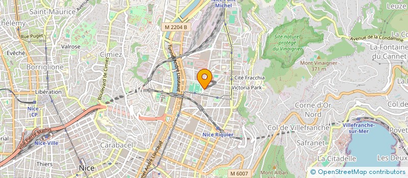 localisation de l'entreprise MONSIEUR ARMAND TUDARE à NICE