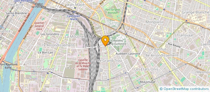 localisation de l'entreprise MONSIEUR ARMAND URBANO à LYON