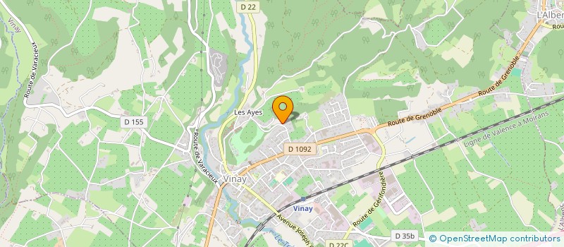 localisation de l'entreprise MONSIEUR ARMAND UZEL  VINAY