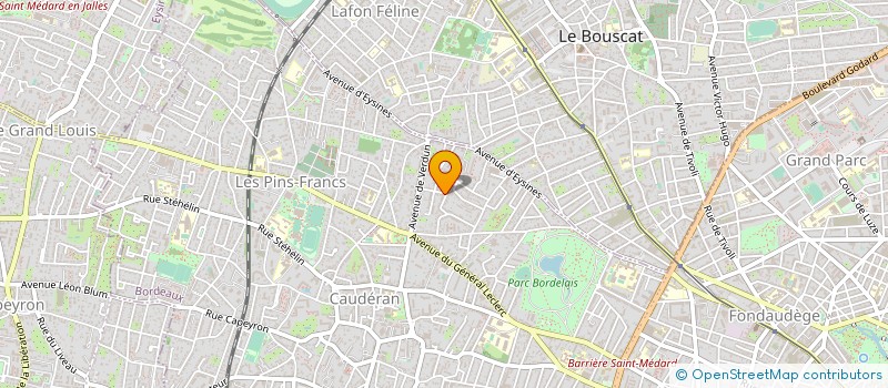 localisation de l'entreprise MONSIEUR ARMAND VALLE à BORDEAUX