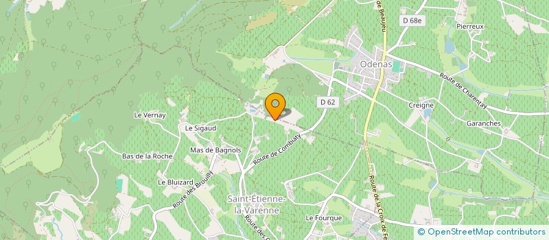 localisation de l'entreprise MONSIEUR ARMAND VERNUS à SAINT-ETIENNE-LA-VARENNE