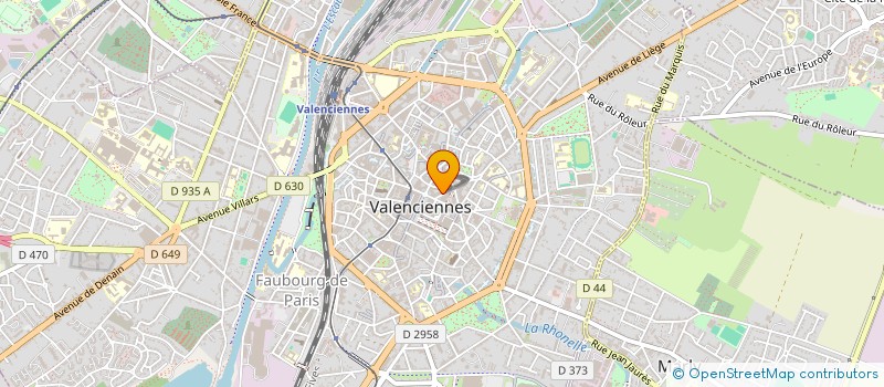 localisation de l'entreprise MONSIEUR ARMAND VIADE à VALENCIENNES