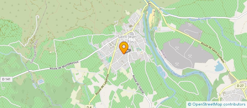 localisation de l'entreprise MONSIEUR ARMAND VILLARET  SAINT-JEAN-DE-FOS