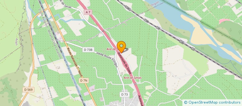 localisation de l'entreprise MONSIEUR ARMAND VIRETTO  SENAS