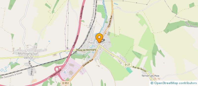 localisation de l'entreprise MONSIEUR ARMAND WALGENWITZ  LA HORGNE