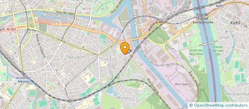 localisation de l'entreprise MONSIEUR ARMAND WENDLING à STRASBOURG