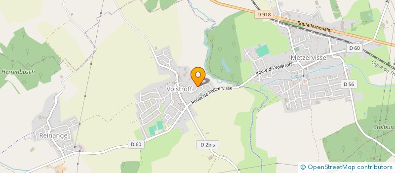 localisation de l'entreprise MONSIEUR ARMAND WILLIG  VOLSTROFF