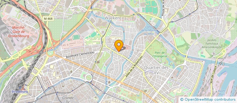 localisation de l'entreprise MONSIEUR ARMAND ZALOSZYC à STRASBOURG