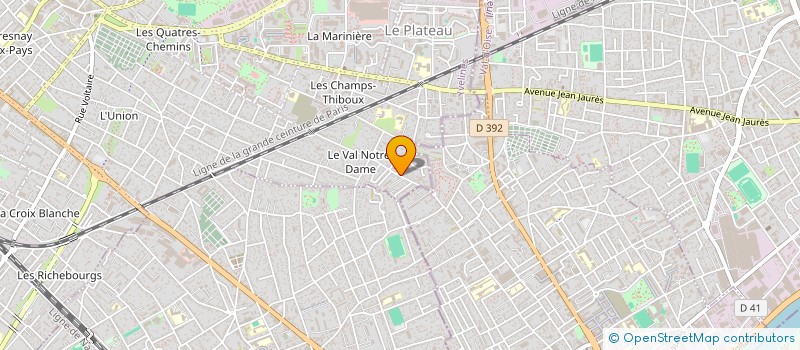 localisation de l'entreprise MONSIEUR ARMANDINO RODRIGUES ALVES à SARTROUVILLE