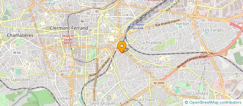 localisation de l'entreprise MONSIEUR ARMANDO ABERGEL  CLERMONT-FERRAND