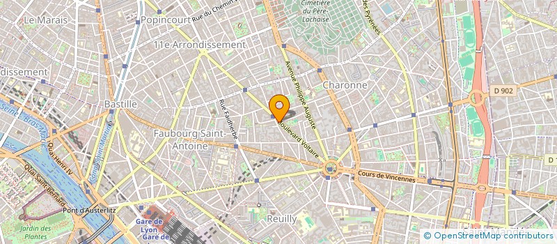 localisation de l'entreprise MONSIEUR ARMANDO ALONZI à PARIS