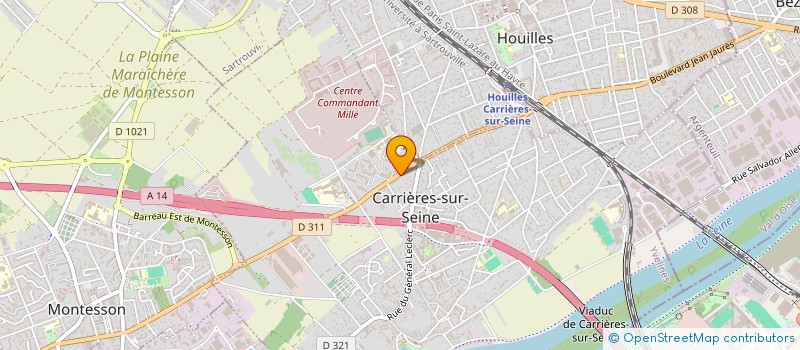 localisation de l'entreprise MONSIEUR ARMANDO BERNARDO AUGUSTO à CARRIERES-SUR-SEINE