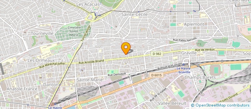 localisation de l'entreprise MONSIEUR ARMANDO BESSA DO AMARAL COUTINHO à LE HAVRE