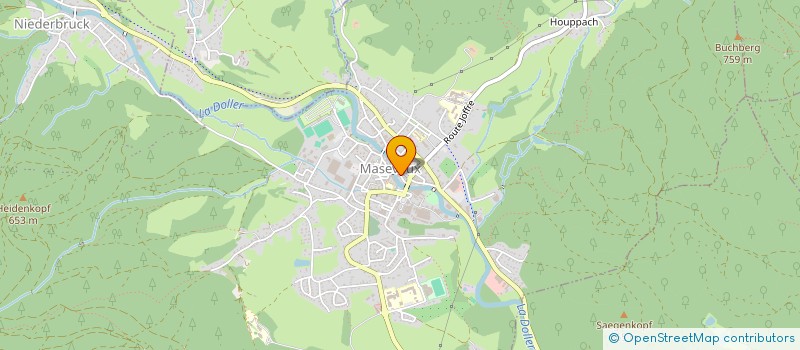 localisation de l'entreprise MONSIEUR ARMANDO BORRACCINO  MASEVAUX-NIEDERBRUCK