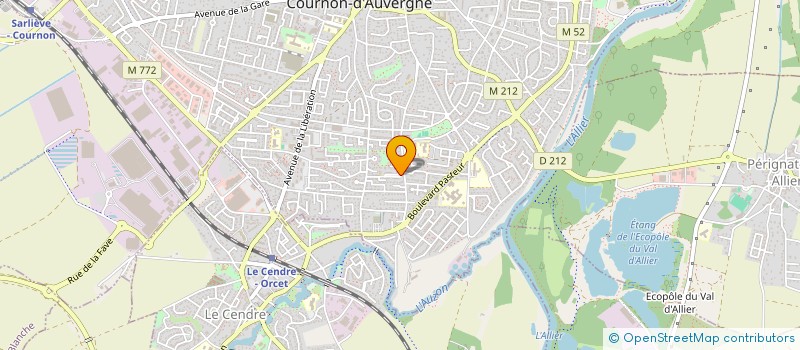 localisation de l'entreprise MONSIEUR ARMANDO CARVALHO  COURNON-D'AUVERGNE