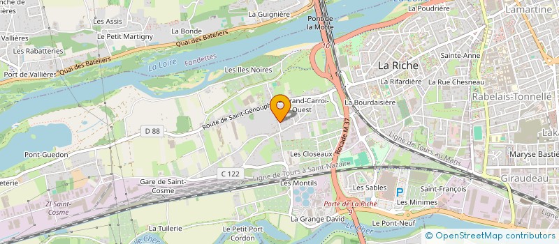 localisation de l'entreprise MONSIEUR ARMANDO DA SILVA  LA RICHE