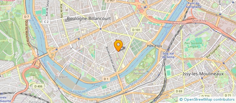 localisation de l'entreprise MONSIEUR ARMANDO DA SILVA GONCALVES à BOULOGNE-BILLANCOURT