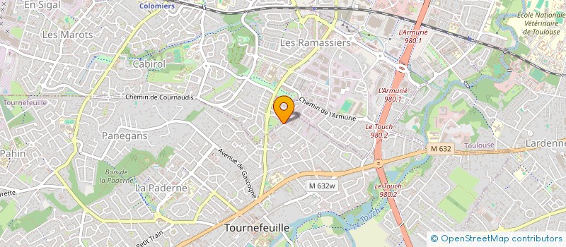 localisation de l'entreprise MONSIEUR ARMANDO DE JESUS PEREIRA  TOURNEFEUILLE