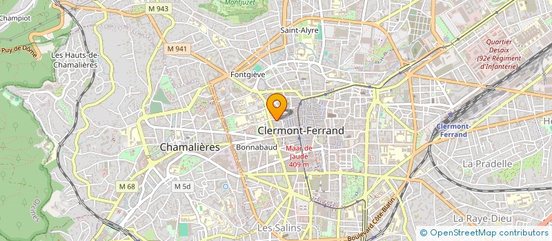 localisation de l'entreprise MONSIEUR ARMANDO DE OLIVEIRA LEITE  CLERMONT-FERRAND