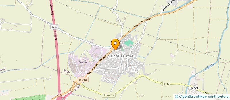 localisation de l'entreprise MONSIEUR ARMANDO DO COUTO à SAINT-BEAUZIRE