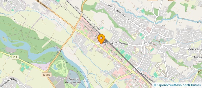 localisation de l'entreprise MONSIEUR ARMANDO FERREIRA  LESCAR