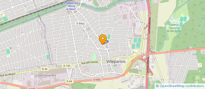 localisation de l'entreprise MONSIEUR ARMANDO GAMEIRO à VILLEPARISIS