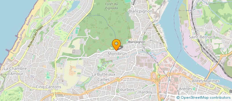 localisation de l'entreprise MONSIEUR ARMANDO HERNANDEZ TORREBLANCA  ANGLET