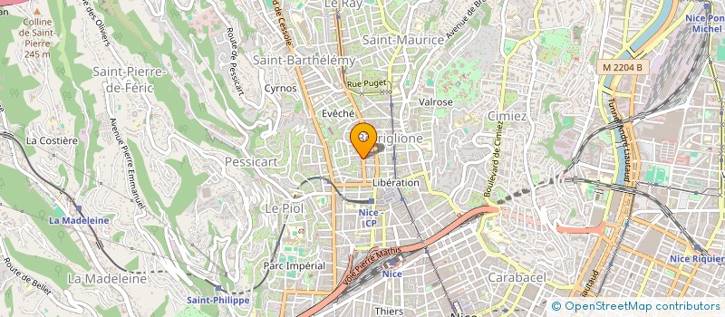 localisation de l'entreprise MONSIEUR ARMANDO KONI  NICE