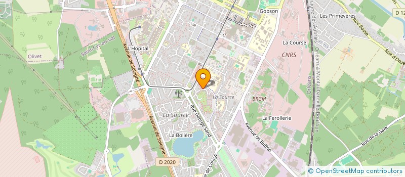 localisation de l'entreprise MONSIEUR ARMANDO LIKA à ORLEANS