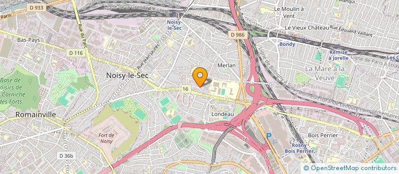 localisation de l'entreprise MONSIEUR ARMANDO MARTINS FERREIRA à NOISY-LE-SEC