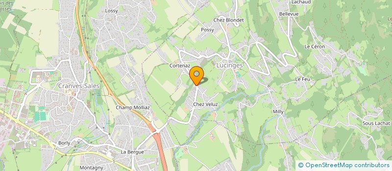 localisation de l'entreprise MONSIEUR ARMANDO NOBREGA MARQUES  LUCINGES