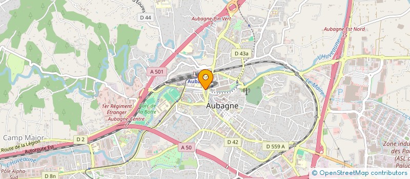 localisation de l'entreprise MONSIEUR ARMANDO NUNES GONCALVES  AUBAGNE