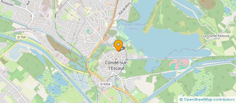 localisation de l'entreprise MONSIEUR ARMANDO SANFILIPPO  CONDE-SUR-L'ESCAUT