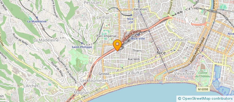 localisation de l'entreprise MONSIEUR ARMANDO SANTOS DA CUNHA à NICE
