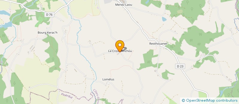 localisation de l'entreprise MONSIEUR ARMANO JERICEVIC à MELLIONNEC